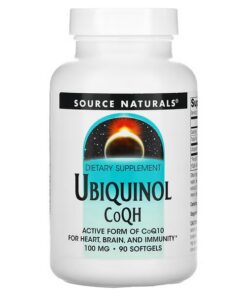 Source Naturals, Ubiquinol CoQH, 100 mg, 90 Softgels