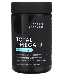 Sports Research, Total Omega-3, 120 Softgels