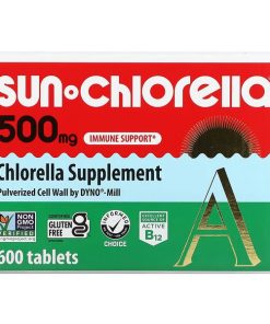 Sun Chlorella, Chlorella Supplement, 500 mg, 600 Tablets