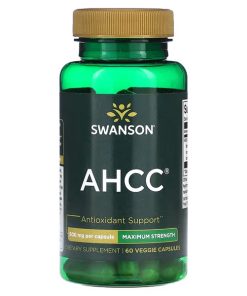 Swanson, AHCC, Maximum Strength, 500 mg, 60 Veggie Capsules