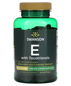 Swanson, Full Spectrum Vitamin E With Tocotrienols, 100 IU, 120 Softgels