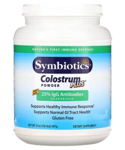 Symbiotics, Colostrum Plus, Powder, 21 oz (597 g)