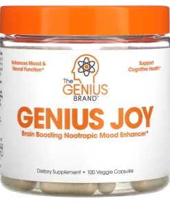 The Genius Brand, Genius Joy, 100 Veggie Capsules