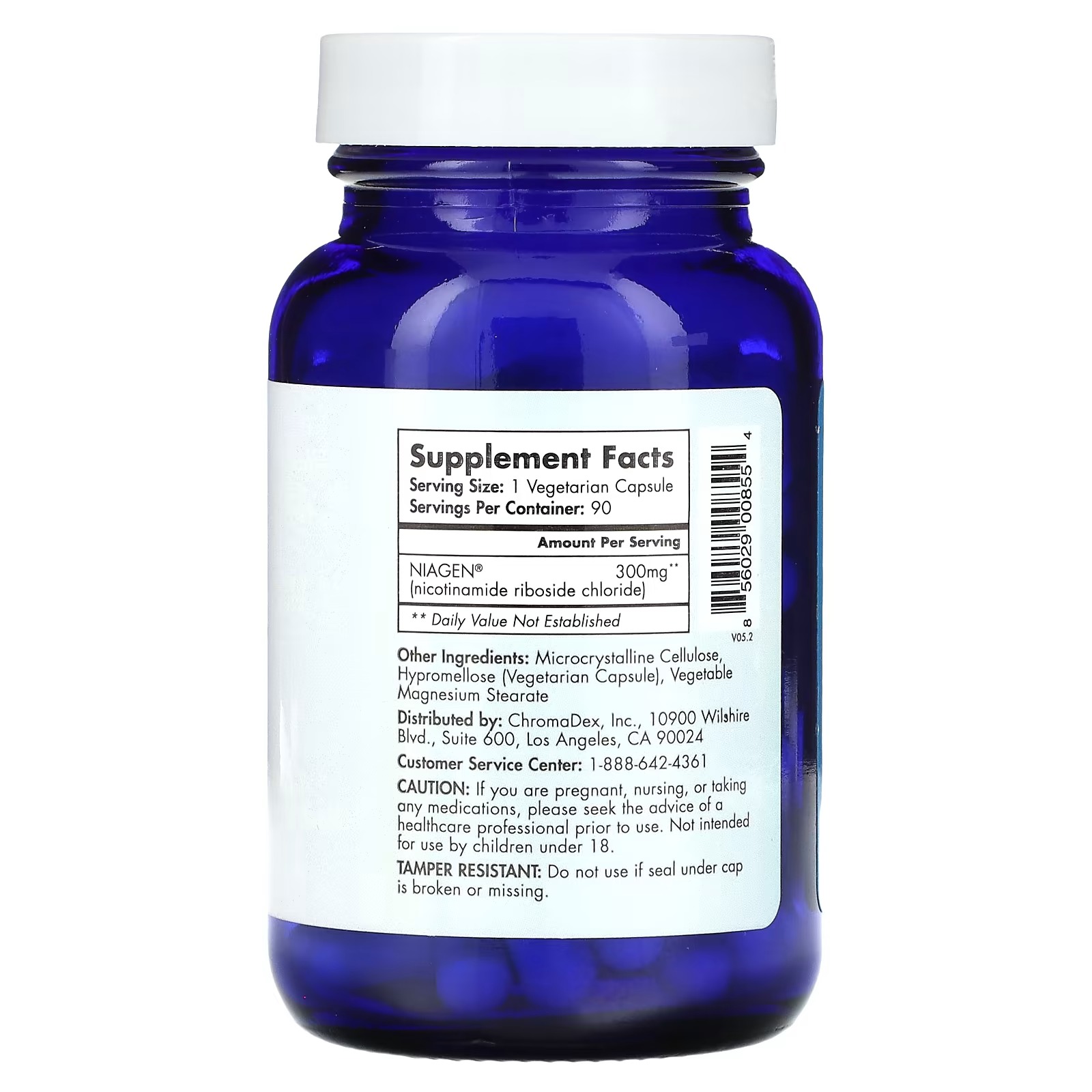 Tru Niagen, Nicotinamide Riboside, 300 mg, 90 Vegetarian Capsules_1