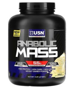 USN, Anabolic Mass, Vanilla, 6 lbs (2.72 kg)