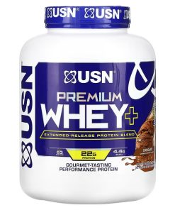 USN, Premium Whey+, Chocolate, 5 lbs (2,267 g)