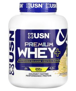 USN, Premium Whey+, Vanilla, 5 lbs (2,267 g)
