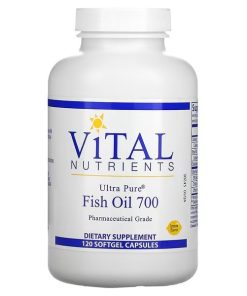 Vital Nutrients, Ultra Pure Fish Oil 700, Lemon, 120 Softgel Capsules