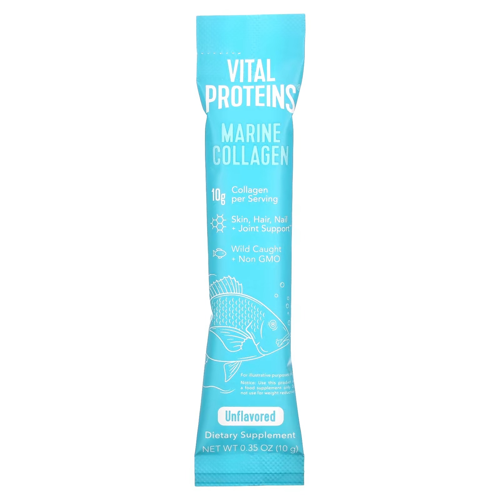 Vital Proteins, Marine Collagen, Unflavored, 20 Packets, 0.35 oz (10 g) Each2