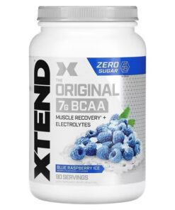 Xtend, The Original 7G BCAA, Blue Raspberry Ice, 2.78 lb (1.26 kg)