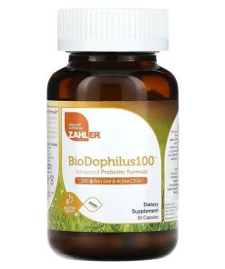 Zahler, BioDophilus100, Advanced Probiotic Formula, 100 Billion CFUs, 30 Capsules