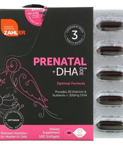 Zahler, Prenatal + DHA 300 Optimal Formula, 180 Softgels