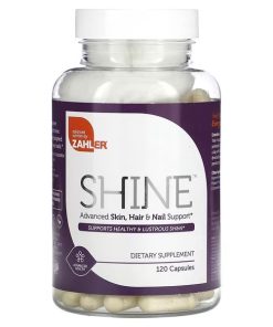 Zahler, Shine, Advanced Skin, Hair & Nail Support, 120 Capsules