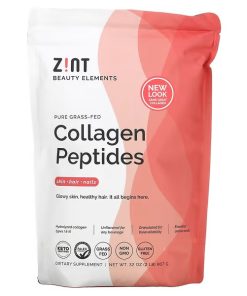 Zint, Pure Grass-Fed Collagen Peptides, Unflavored, 32 oz (907 g)